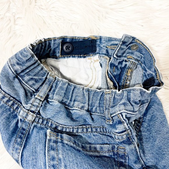 Children's Place Boy Straight  Blue Jeans Size 4T - Picture 4 of 7